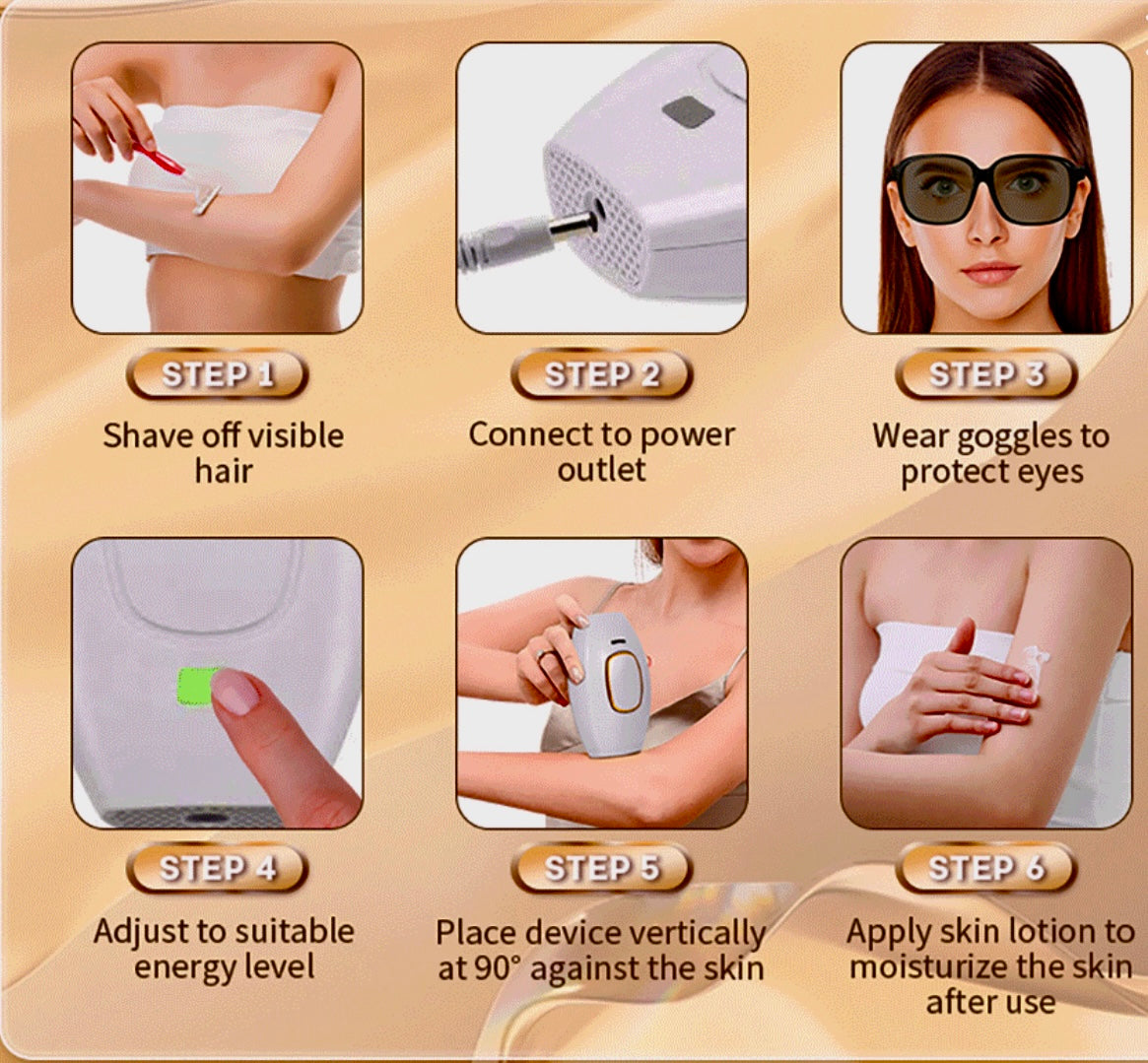 BFF IPL Laser Hair Removal Device Painless, permanent results — from the comfort of your home ✨