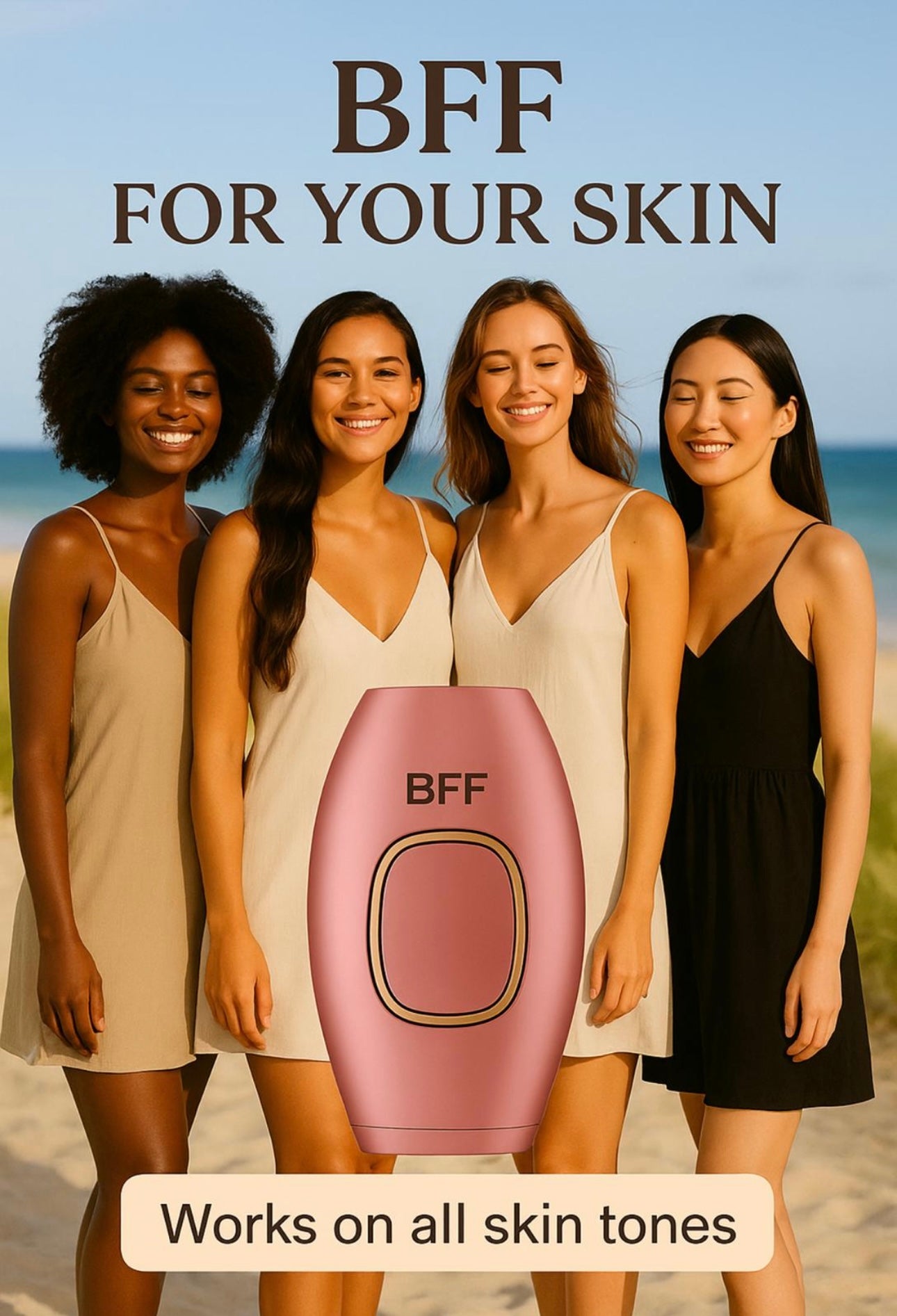 BFF IPL Laser Hair Removal Device Painless, permanent results — from the comfort of your home ✨