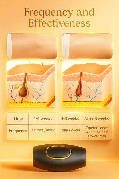 BFF IPL Laser Hair Removal Device Painless, permanent results — from the comfort of your home ✨